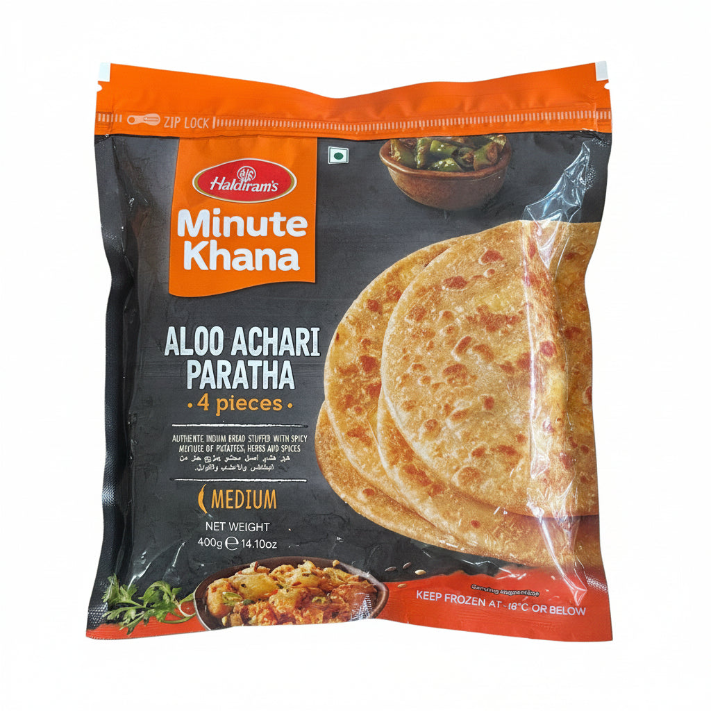 Haldiram Aloo Achari Paratha (Frozen) - 400g