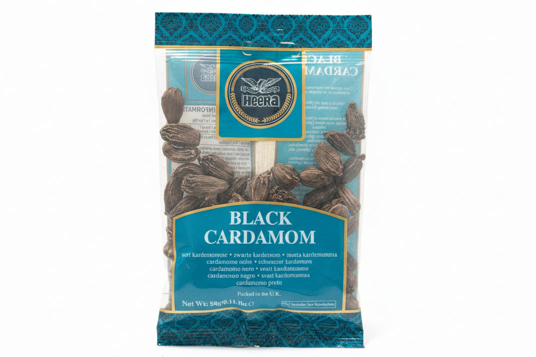 Heera Black Cardamoms - 50g