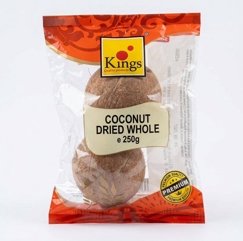 Premium Quality Dry Coconut Halves - 250g