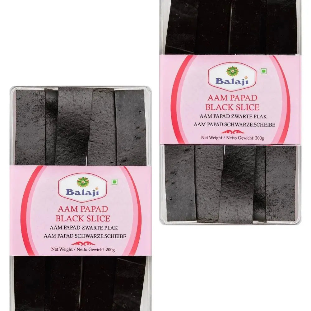 Balaji - Aam Papad Black Slice 200g (Pack of 2)