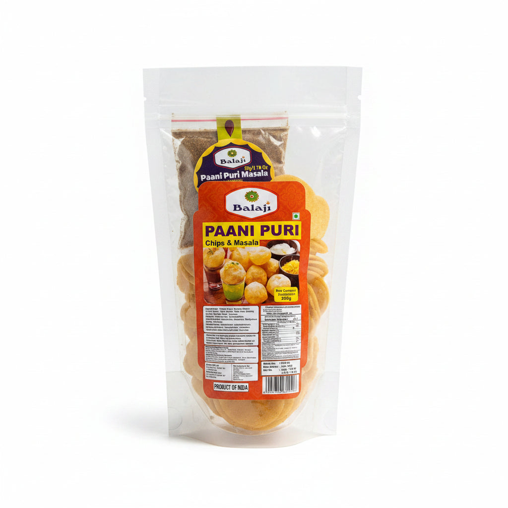 Balaji Gol Gappa Fry (Pani Puri) - 200g