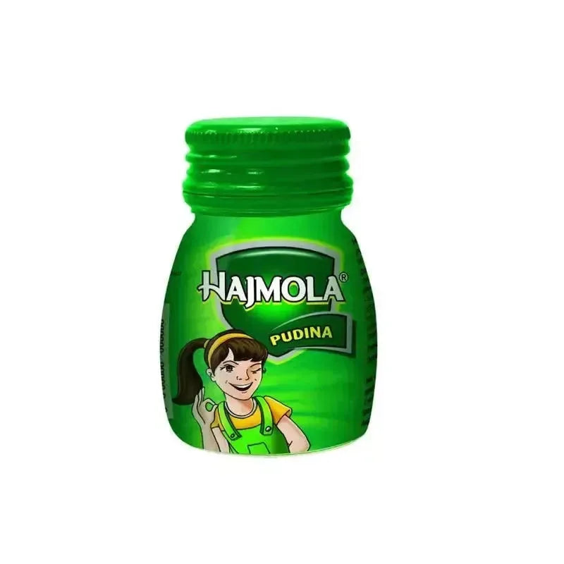 Dabur Hajmola Pudina 120 Tabs – Mint Digestive Tablets
