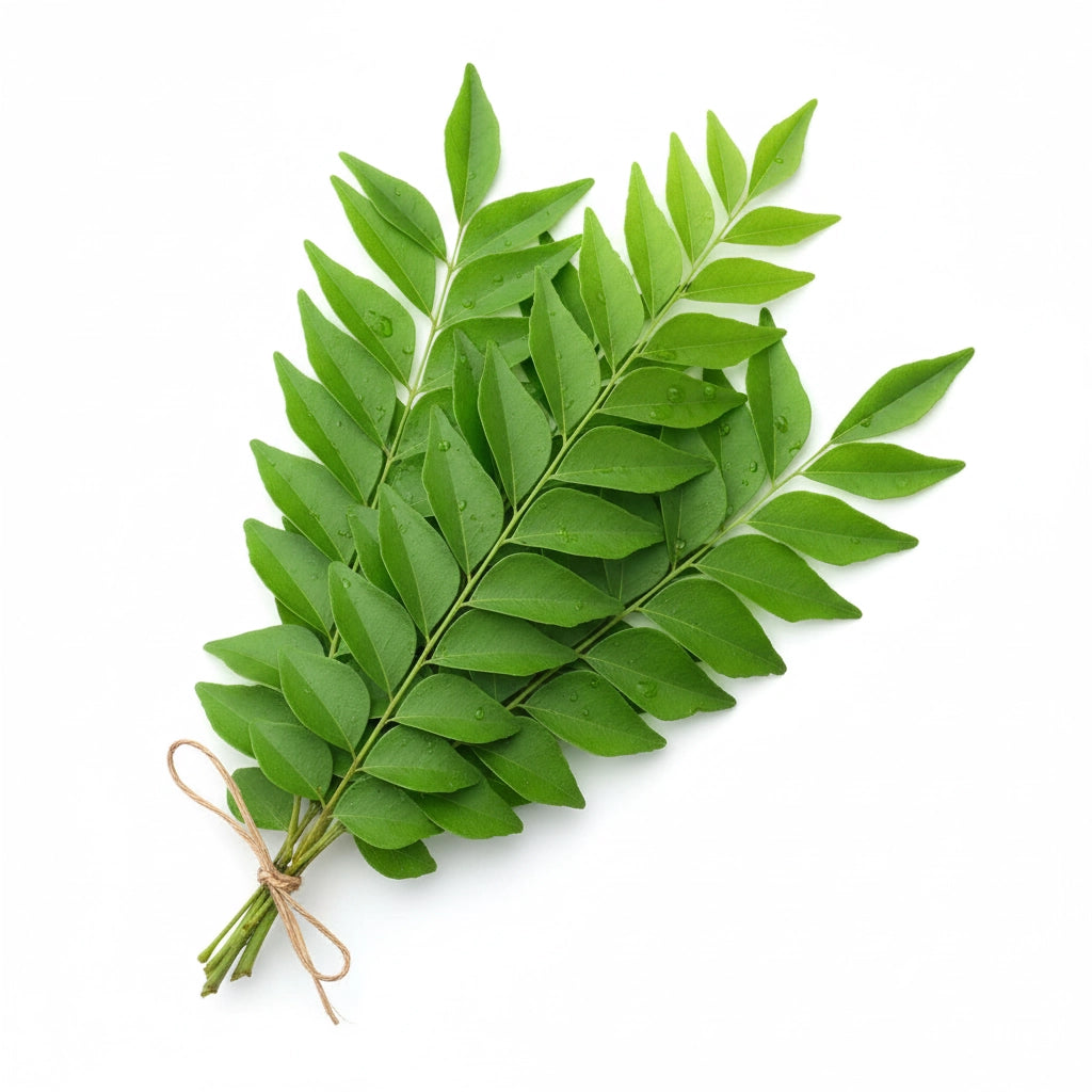 Frische Curryblätter (Kadi Patta) – ca. 50 g Bund