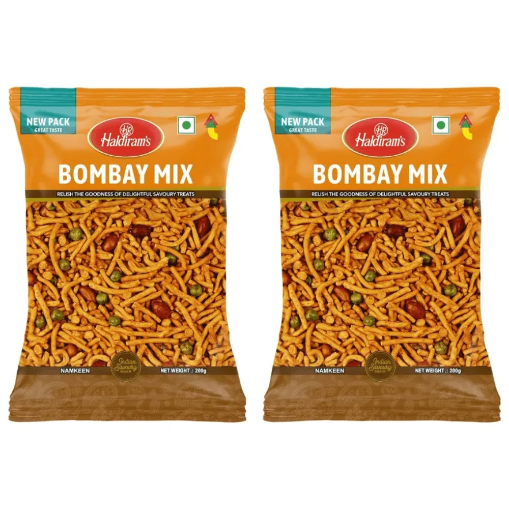 Haldiram - Bombay Mix - 200g (Pack of 2)