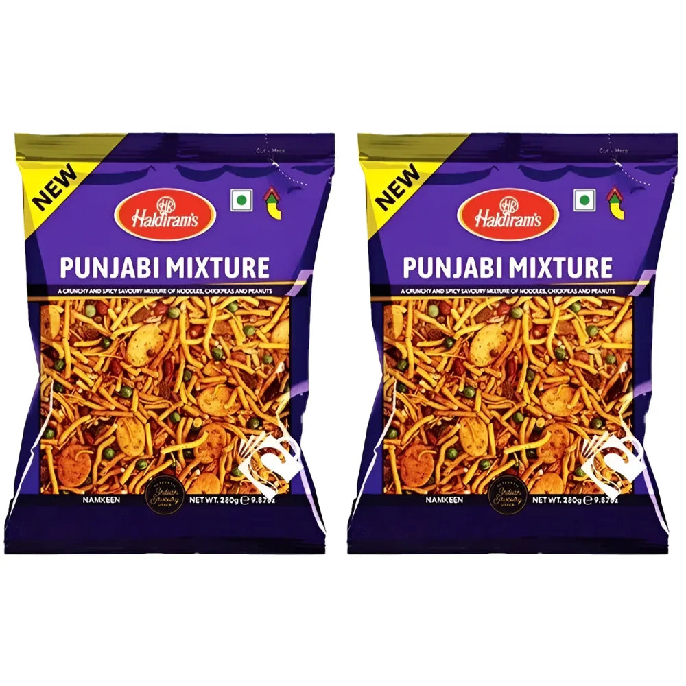 Haldiram - Punjabi Mixture - 280g (Pack of 2)