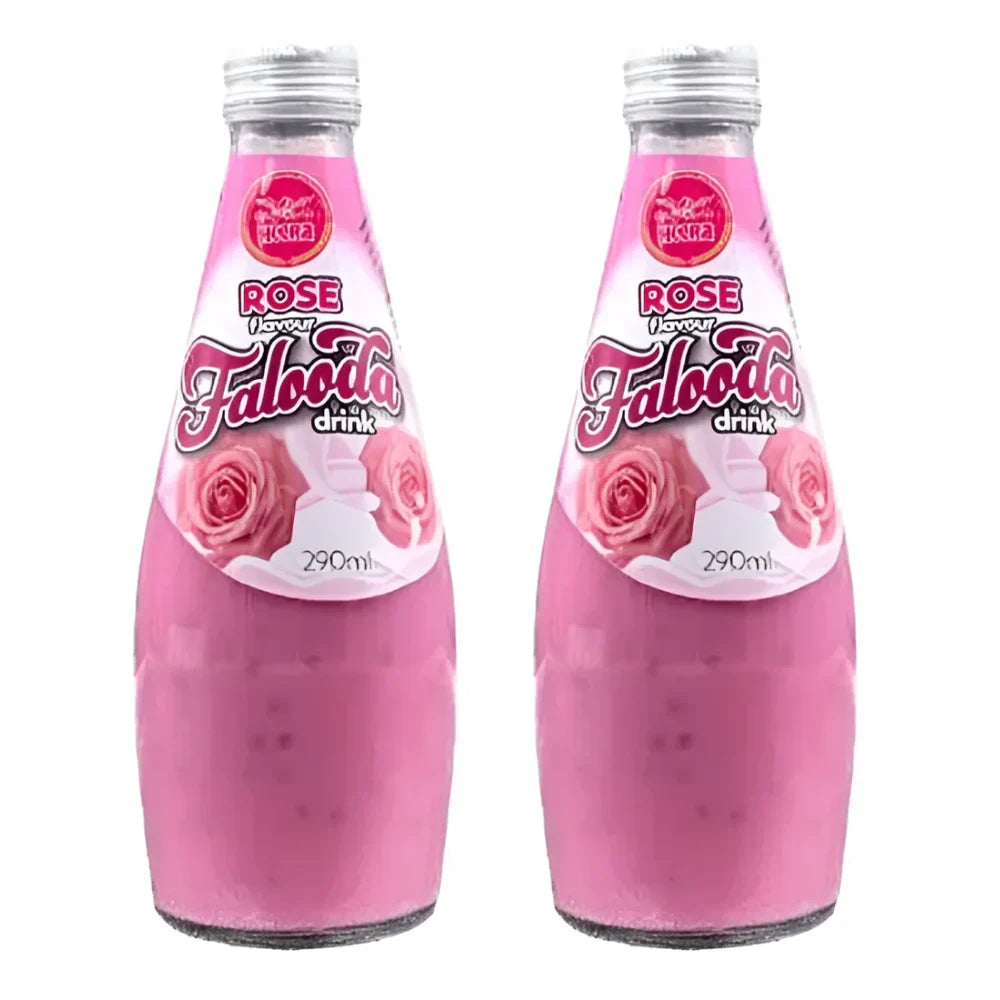 Heera Falooda Rose Drink - 290ml (Pack of 2)