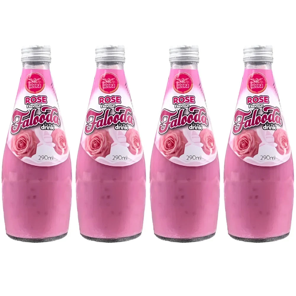 Heera Falooda Rose Drink - 290ml (Pack of 4)
