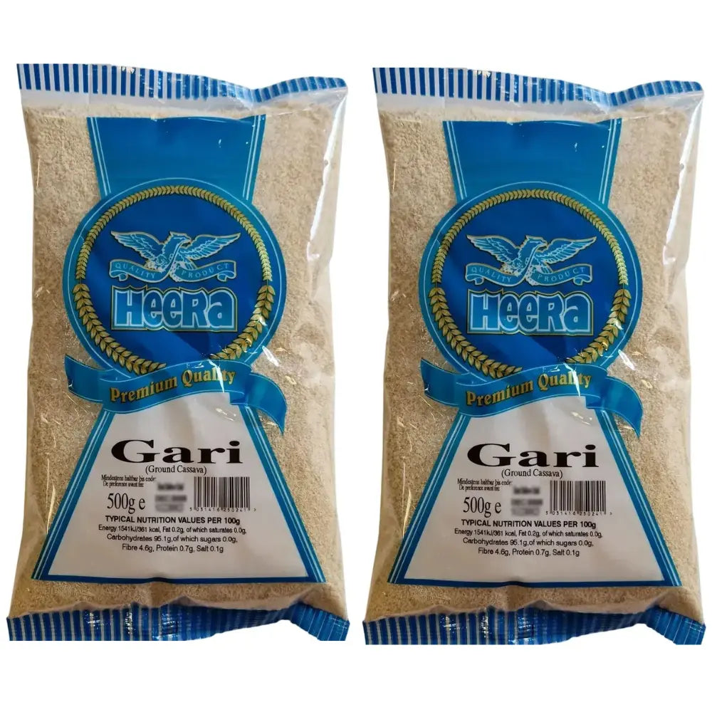 Heera Gari (Ground cassava) - 500g (Pack of 2)