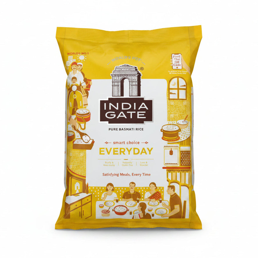 India Gate Everyday Basmati Rice - 5kg