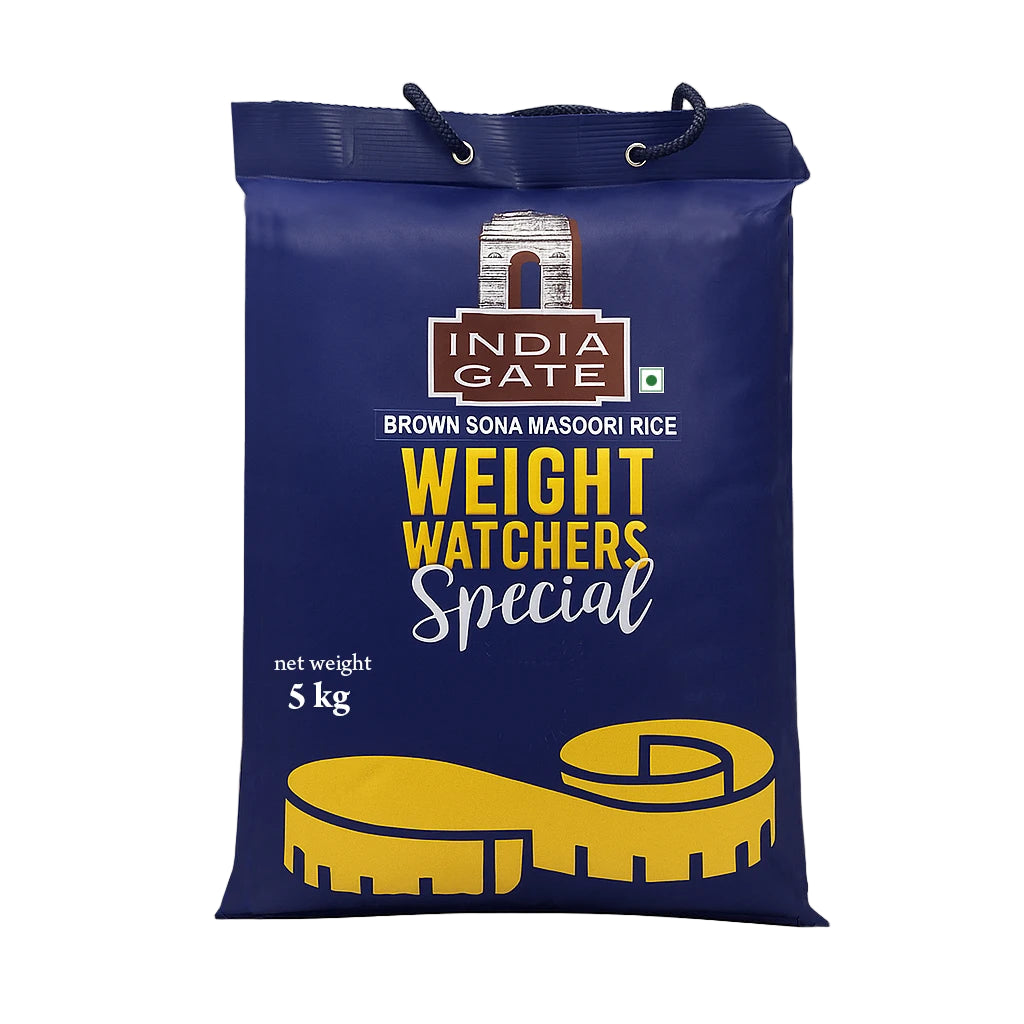 India Gate Brown Sona Masoori Rice 5kg - Mini India Grocery
