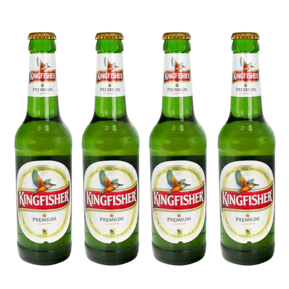 Kingfisher Beer 330ml (Pack of 4)