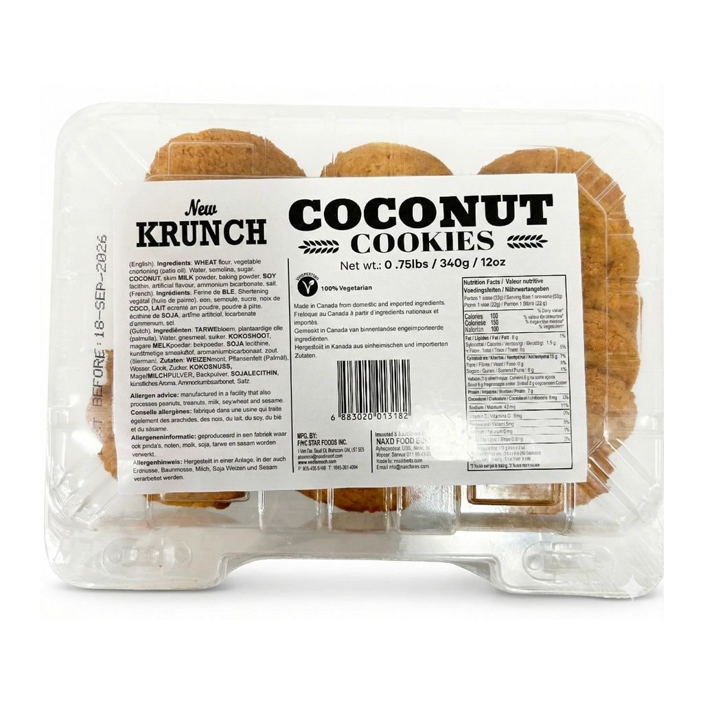 Krunch Coconut Cookies 340g