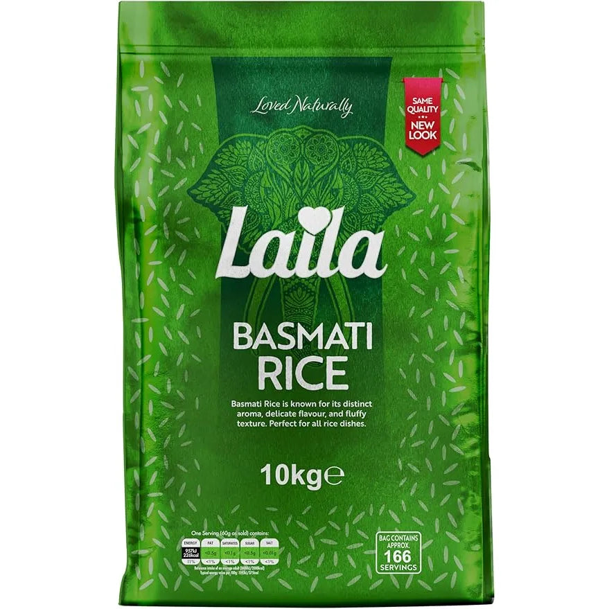 Laila Basmati Rice 10Kg