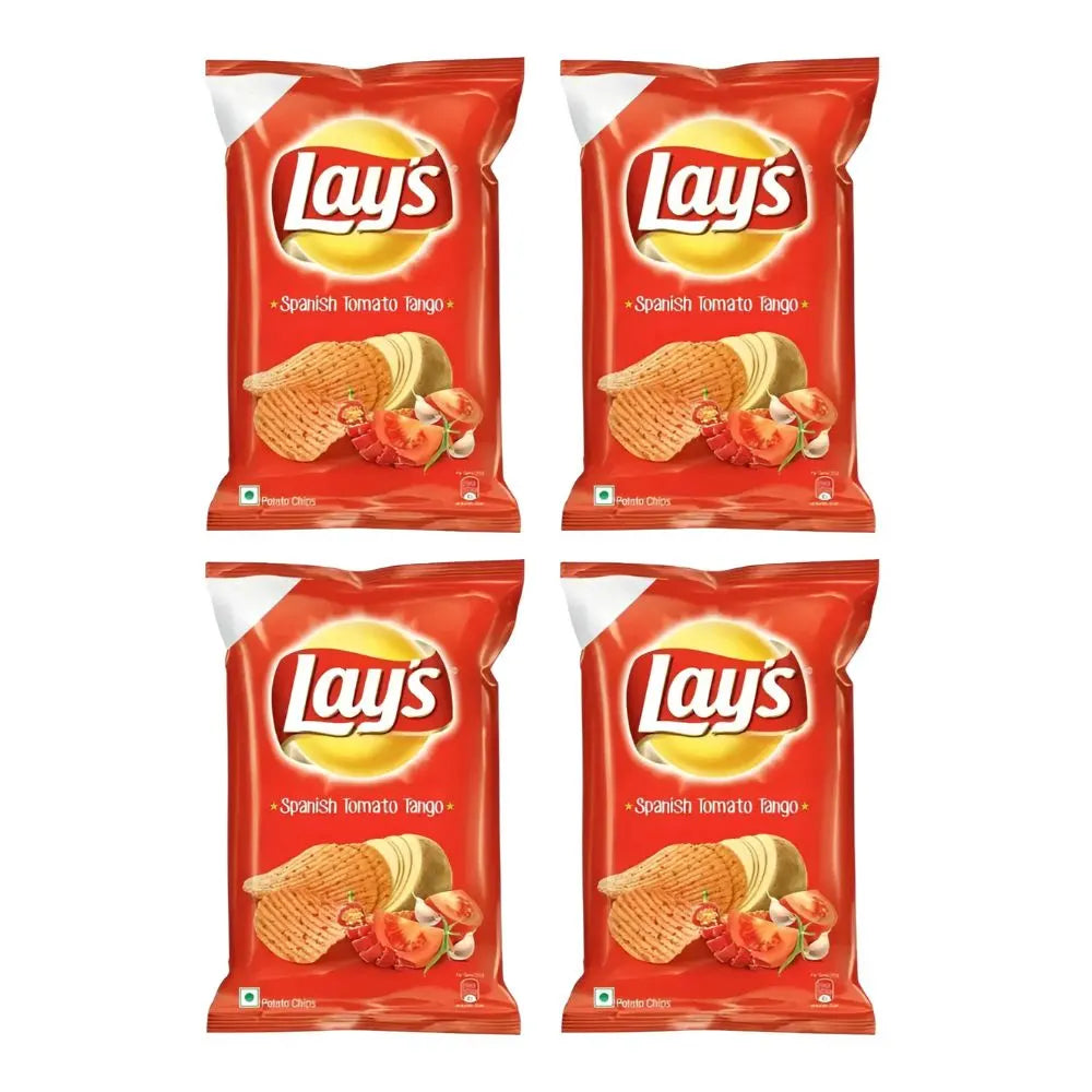 Lays Spanish Tomato Tango 48g (Pack of 4)