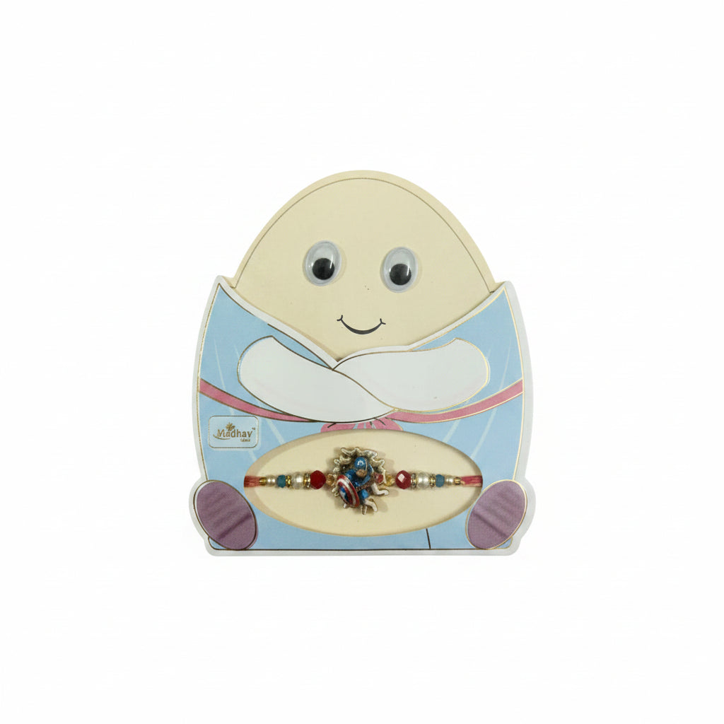 Madhav Superhero Shield Kids Rakhi