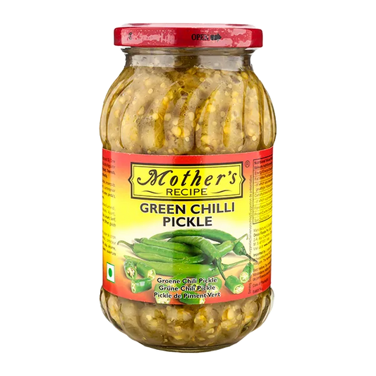 Mother's Green Chilli Pickle - 500g