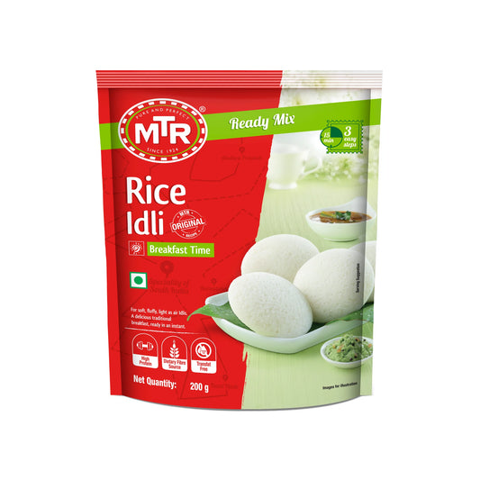 MTR Rice Idli Mix - 200g - Soft, Fluffy Idlis at Home