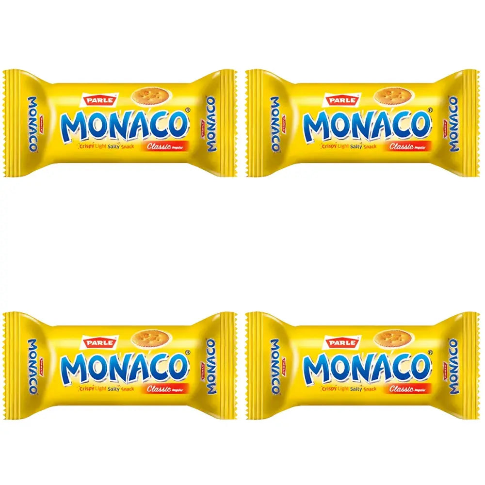 Parle Monaco Biscuits - 58g (Pack of 4)