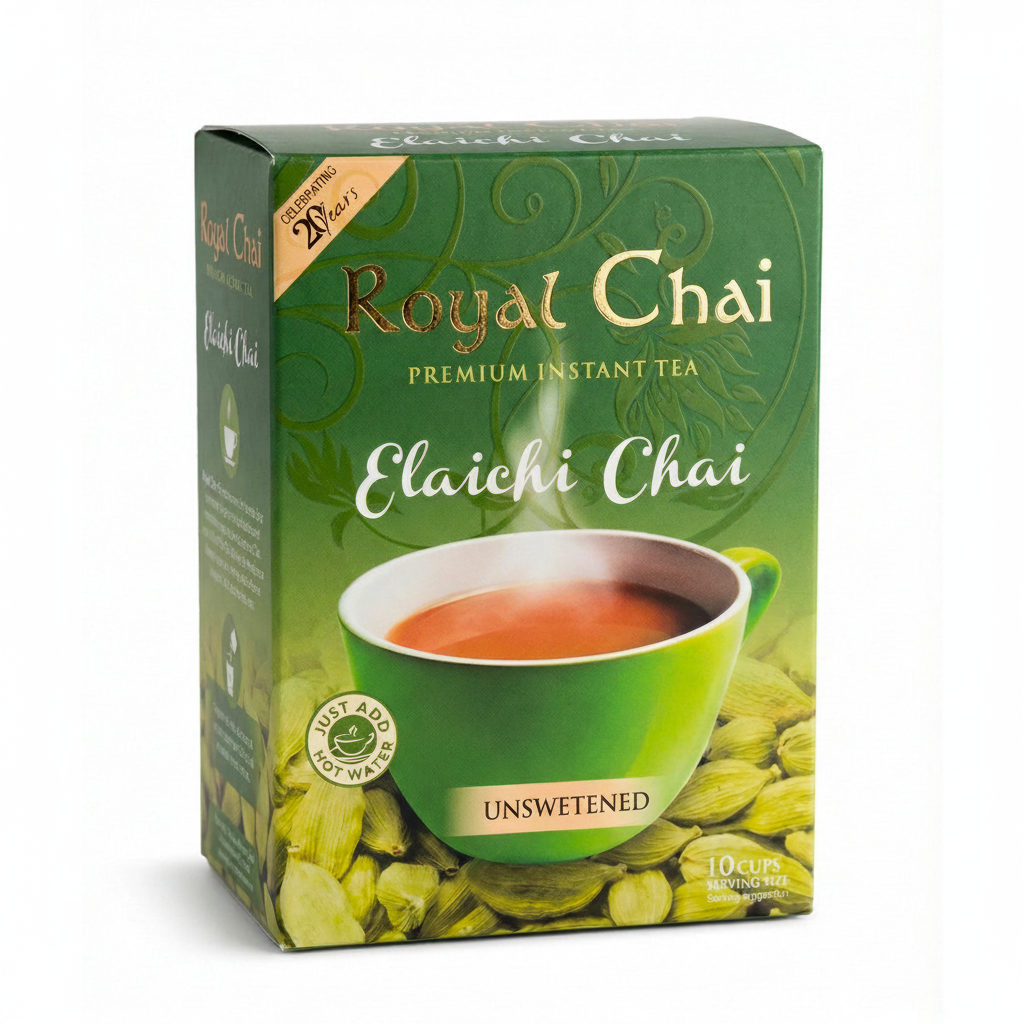 Royal Chai Elaichi (Unsweetened) - 180g