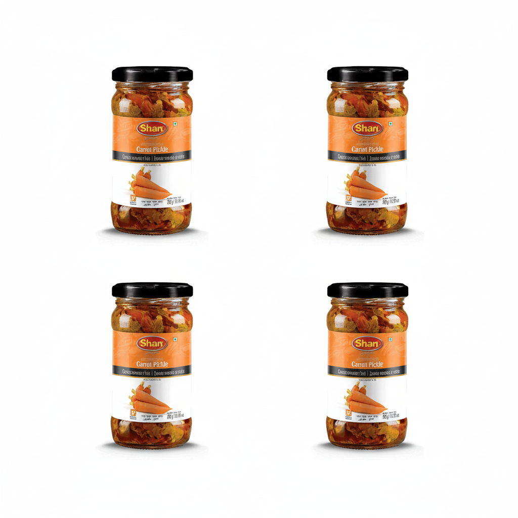 Shan Carrot Pickle 300g (Pack of 4)