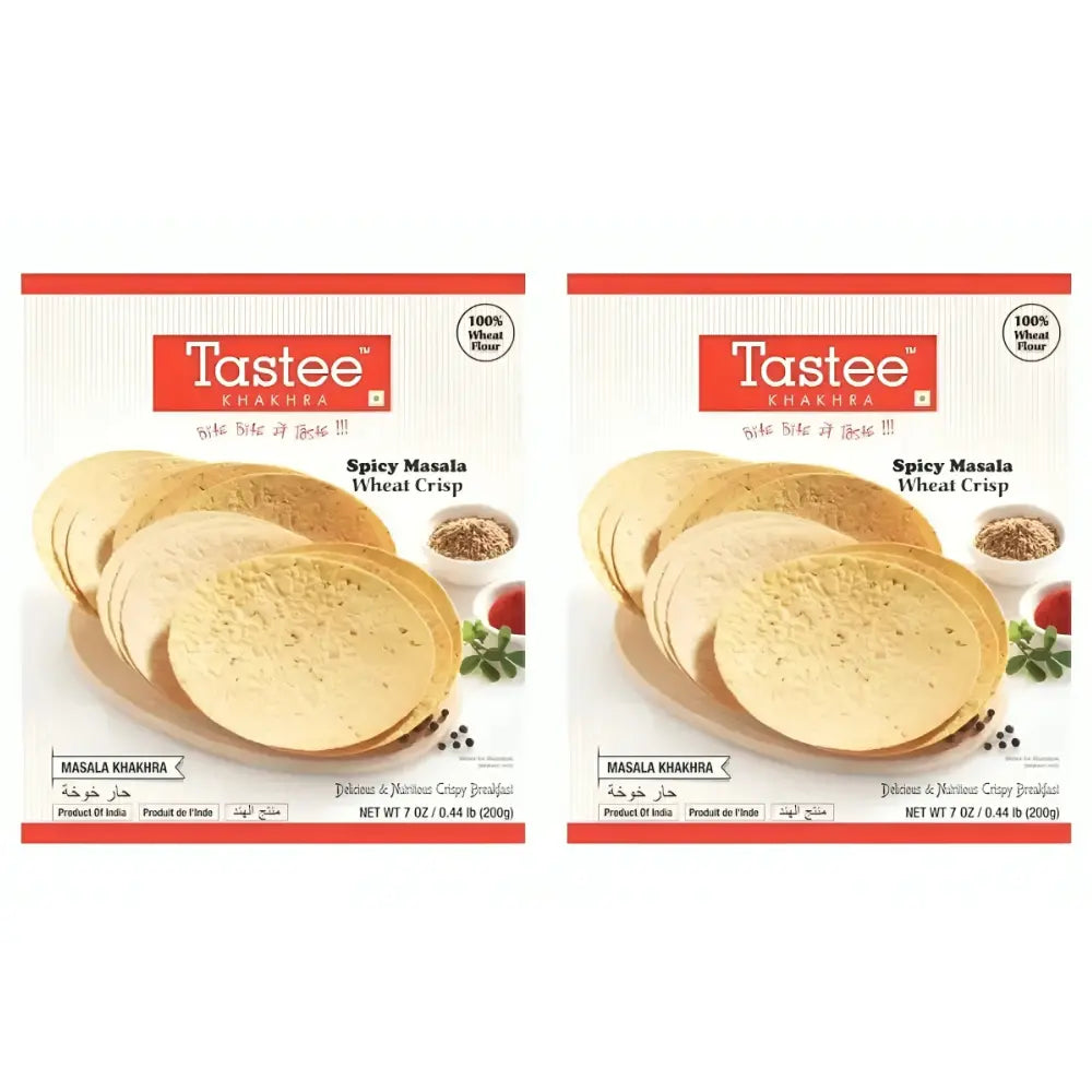 Tastee Masala Khakhra - 200g (Pack of 2)