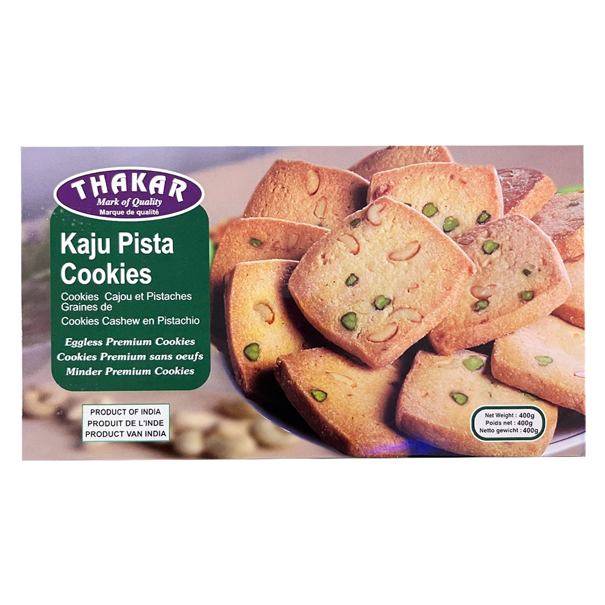 Thakar Kaju Pista Cookies - 400g