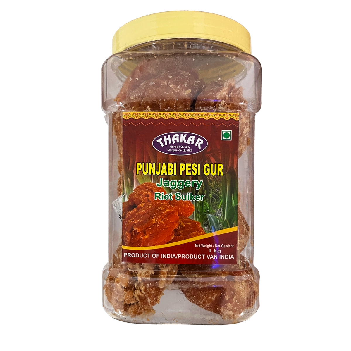 Thakar Punjabi Pesi Gur (Jaggery) - 1kg