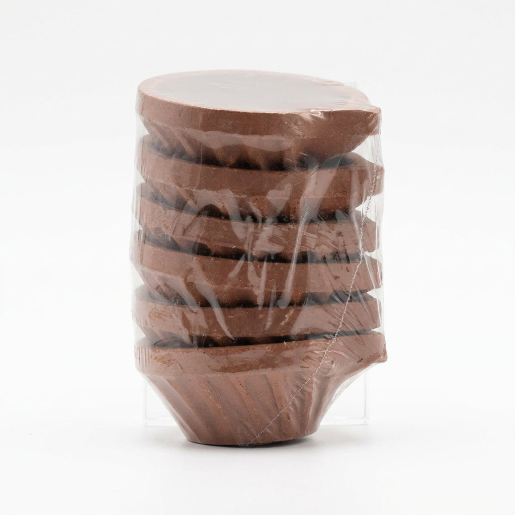 Traditional Clay Diya Set - 6 Pieces