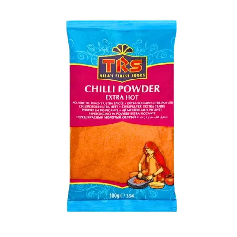 TRS Extra Hot Chilli Powder 100g - Spicy Heat