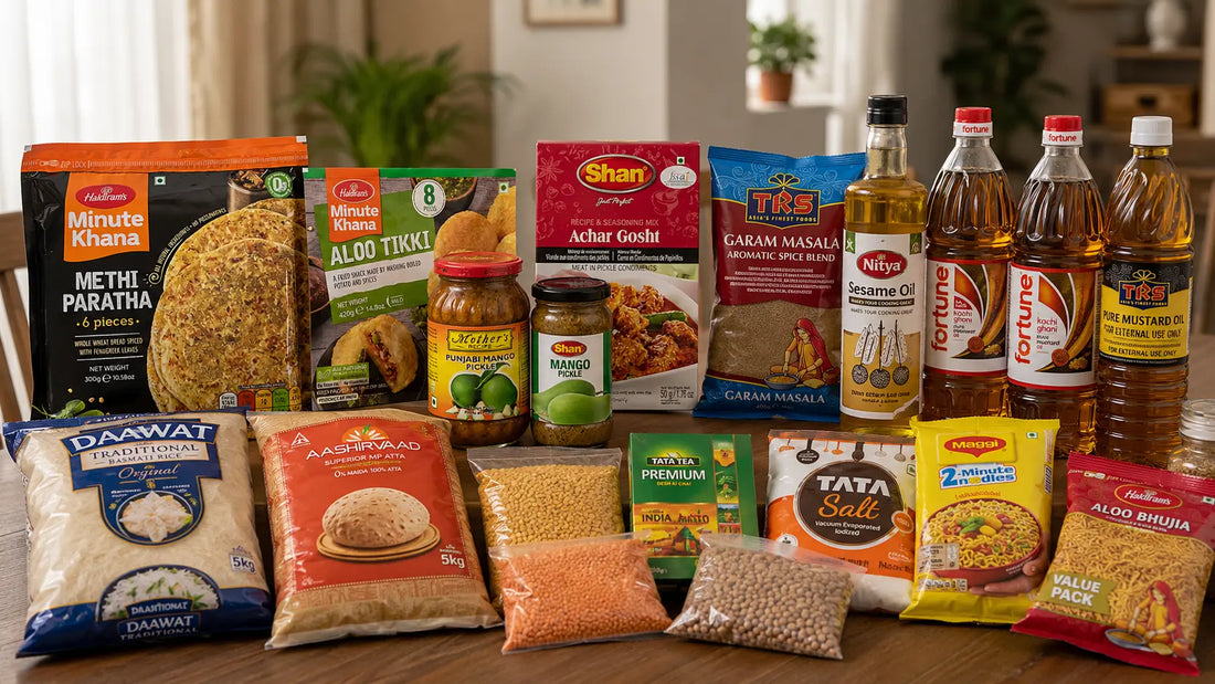 trs, spices, daawat rice, fortune oil