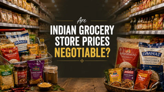 Are Indian grocery store prices negotiable?