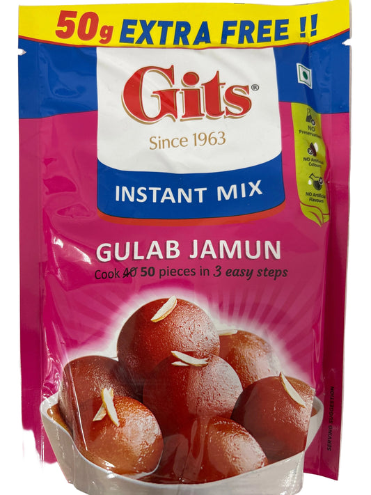 Gits Gulab Jamun Mix 200g + Gratis Rabdi Mix
