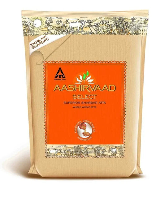Aashirvaad Select Atta 5kg whole wheat flour pack