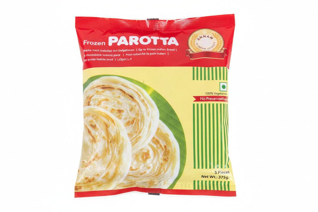 Annam Malabar Lachedaar Paratha 375g 5 pcs Frozen