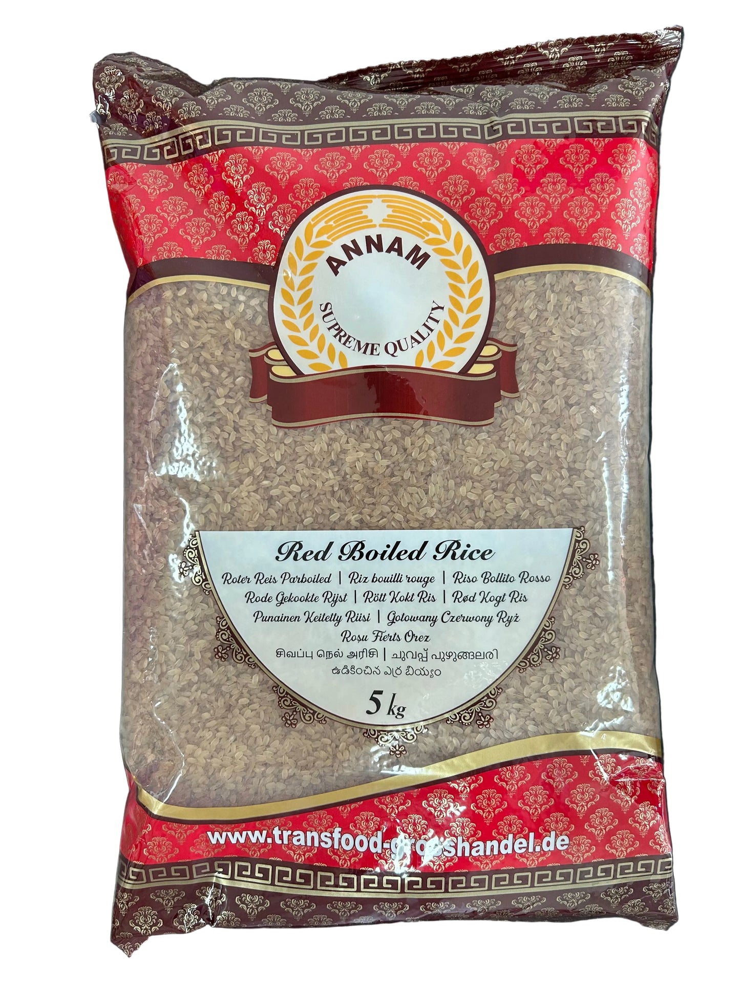 Annam Red Parboiled Matta Rice - 5kg