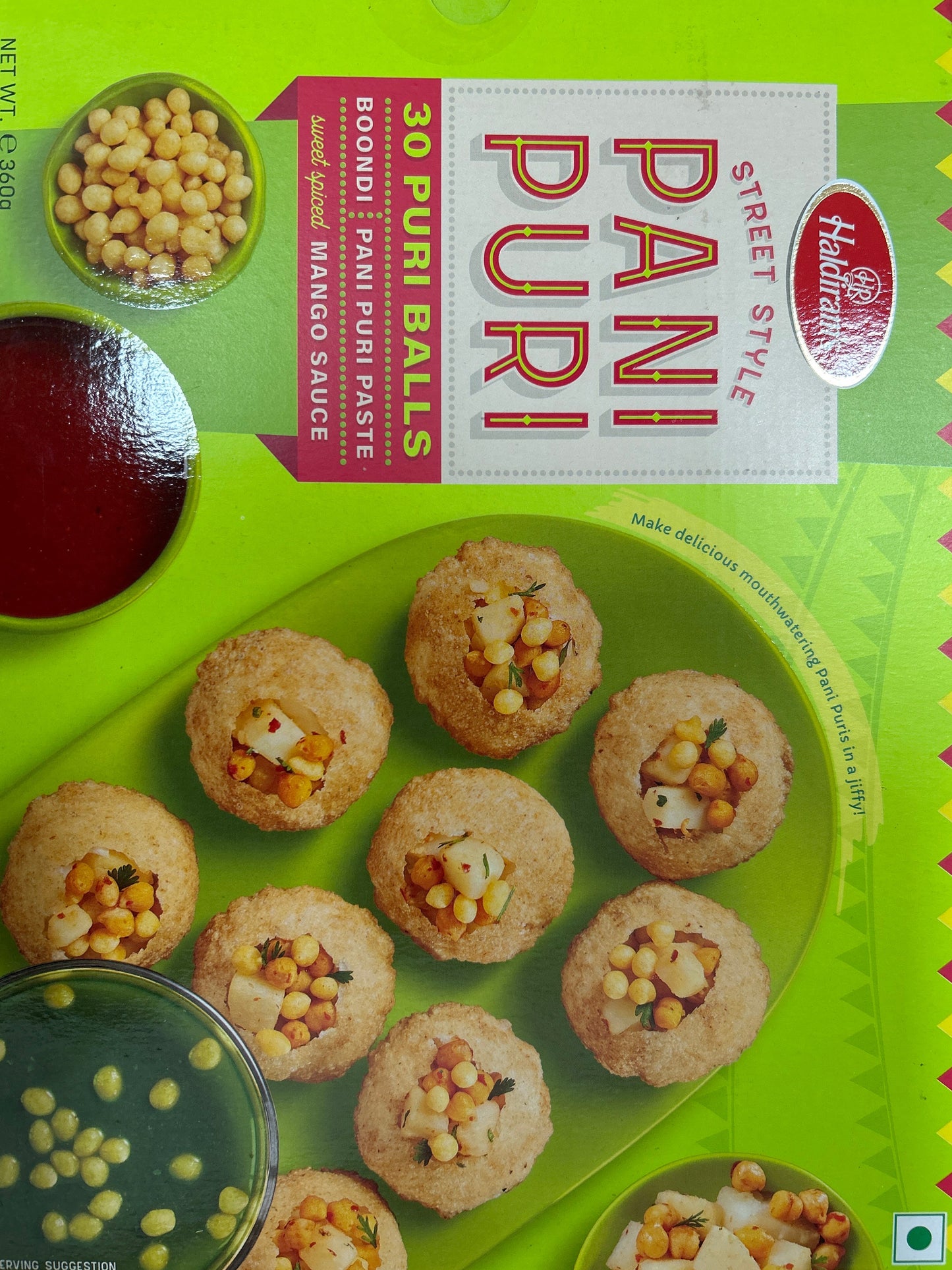 Haldiram’s Pani Puri Street Style – 360g