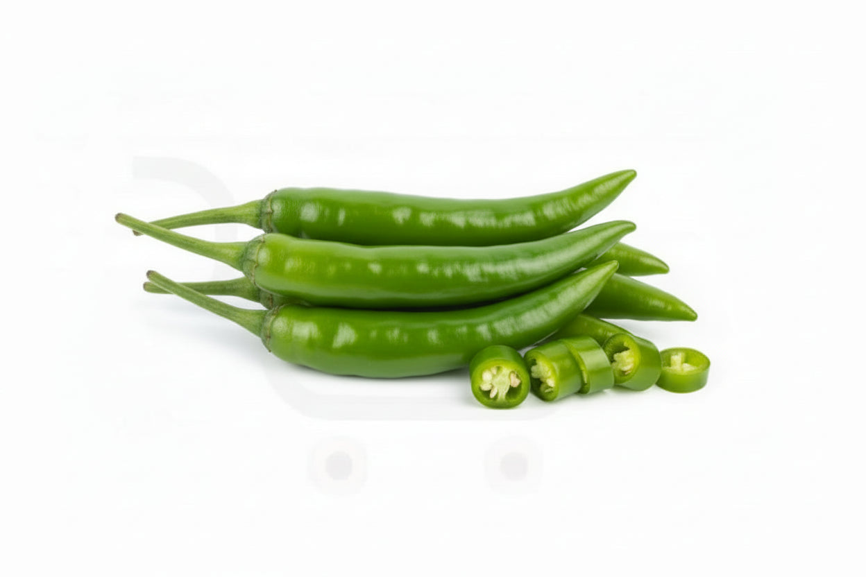 Fresh Green Chillies (Hari Mirch) 500g