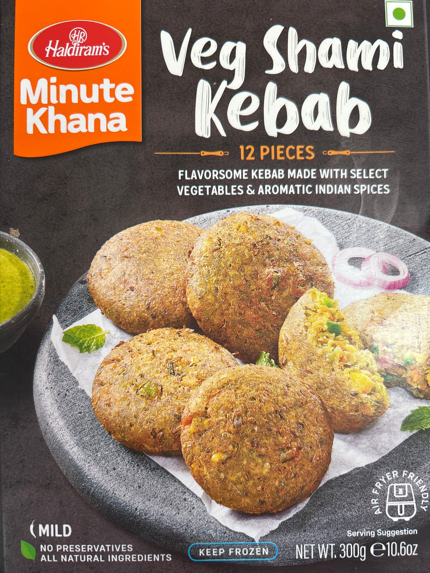 Haldiram Veg Shami Kebab - Frozen (300g)