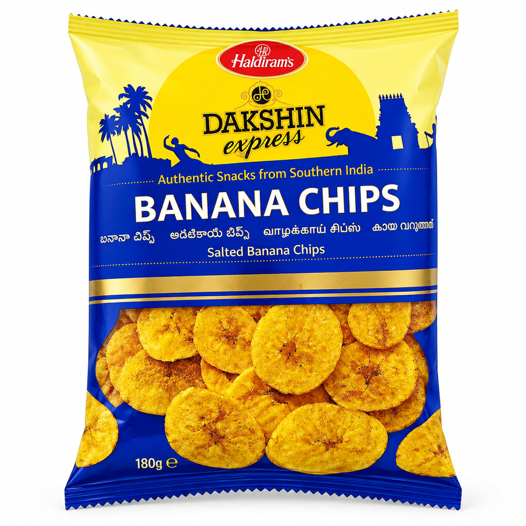 Haldiram Dakshin Banana Chips 180g
