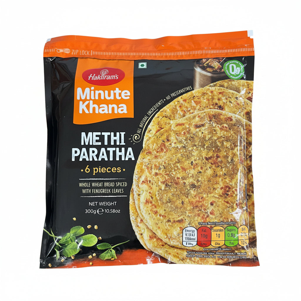 Haldiram Methi Paratha (Frozen) - 300g