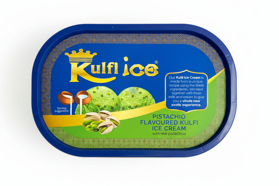 Kulfi Ice Cream Pista Flavour - 1L