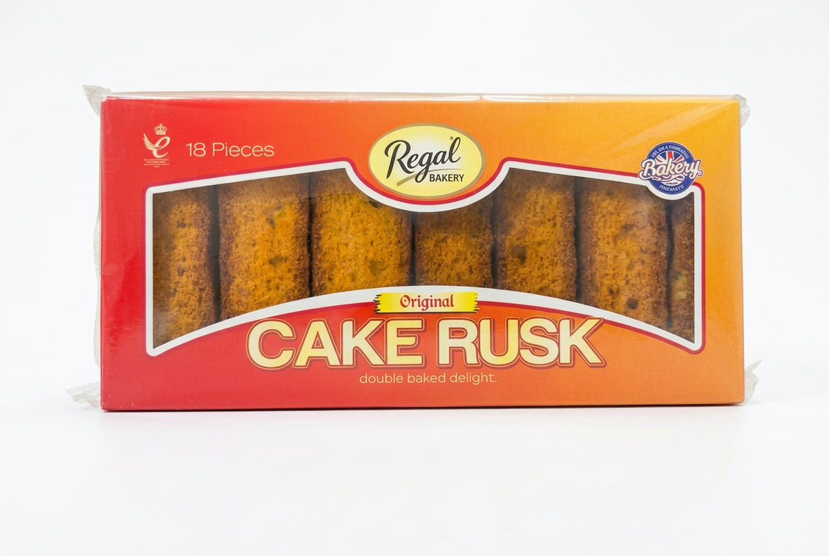 Regal Bakery Original Cake Rusk - 18 Pieces