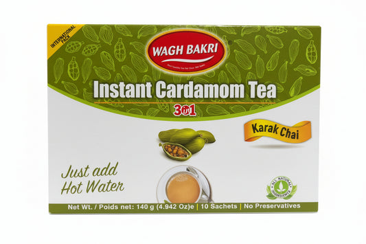 Wagh Bakri Instant Cardamom Tea - 140g
