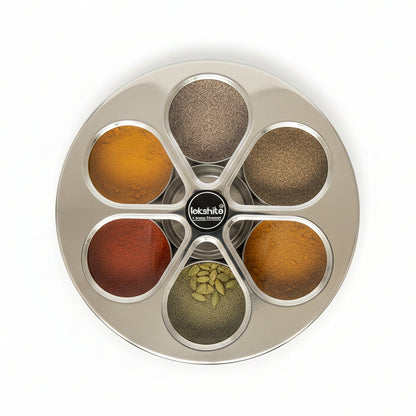 Lakshita Aroma Stainless Steel Masala Dabba