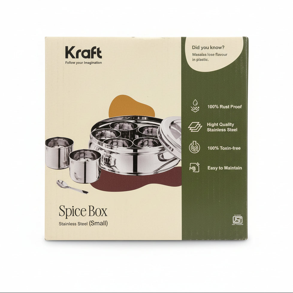 Kraft Stainless Steel Spice Box