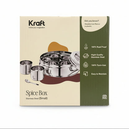 Kraft Stainless Steel Spice Box