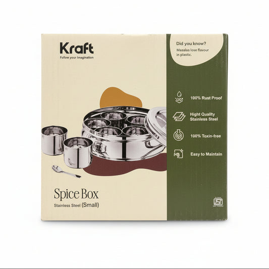 Kraft Stainless Steel Spice Box