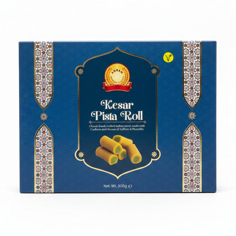 Annam Kesar Pista Roll - 300g