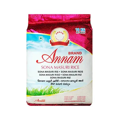 Annam Sona Masuri Rice - 10kg