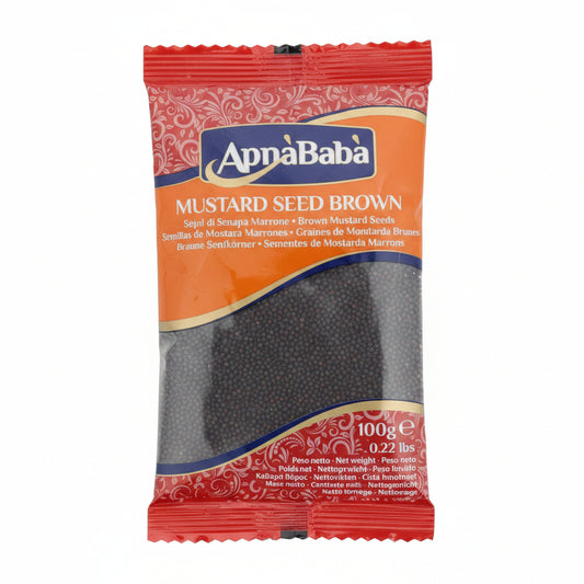 ApnaBaba Brown Mustard Seeds - 100g